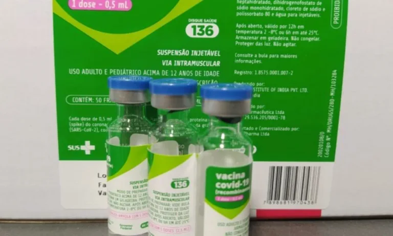 Registro da vacina foi barrada pela anvisa