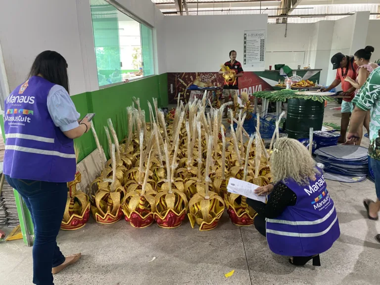 Carnaval 2025: Ateliês de escolas de samba são fiscalizados pela prefeitura de Manaus