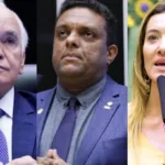 Gilberto Nascimento, Otoni de Paula e Greyce Elias – Bancada Evangélica