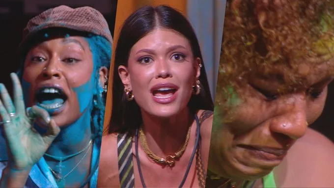 BBB 25: Vitória e Thamiris discutem durante o Sincerão; Camilla chora e pede: "Para, por favor"