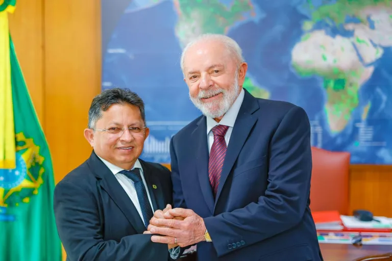 Sinésio Campos e presidente Lula