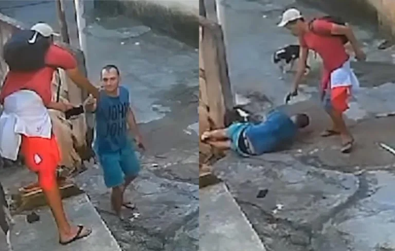 VÍDEO: PM cumprimenta homem e é morto a tiros em SP