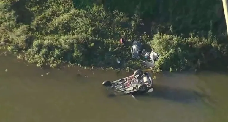 Motorista morre após carro despencar de ponte em represa de São Paulo