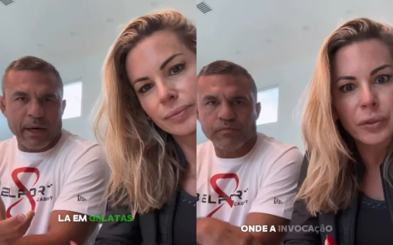  “Invocação de demônios”: Vitor Belfort e Joana Prado criticam o carnaval e geram polêmica nas redes sociais
