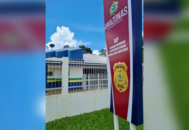 Delegacia de Humaitá. (FOTO: Reprodução)