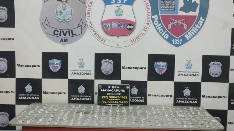 No Amazonas, PM prende duas mulheres e apreende adolescente com drogas