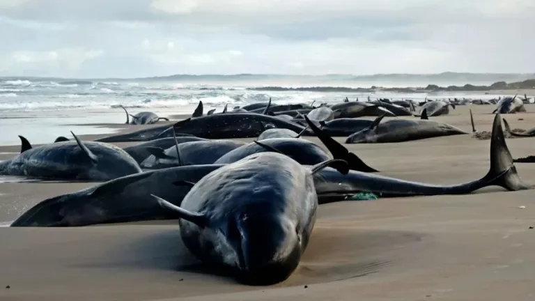 Golfinhos encalham em praia na Austrália; 90 animais serão sacrificados após resgate falhar