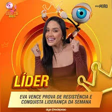 BBB 25: Eva vence a prova do líder após resistir mais de 12h