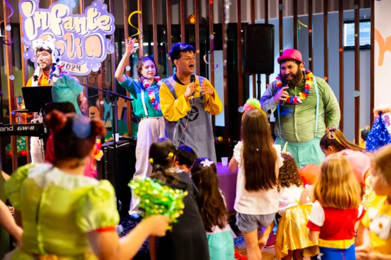 ‘Infante Folia 2025’: hora das crianças brincarem de carnaval