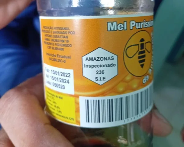 Mel era embalado e vendido de forma irregular