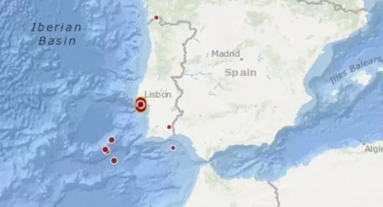 Terremoto de magnitude 4,7 atinge Portugal