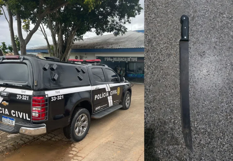 Arma apreendida. (Foto: Divulgação/PC-AM)