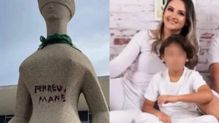 8 de Janeiro: Moraes propõe 14 anos de prisão a mulher que pichou “perdeu, mané” em estátua