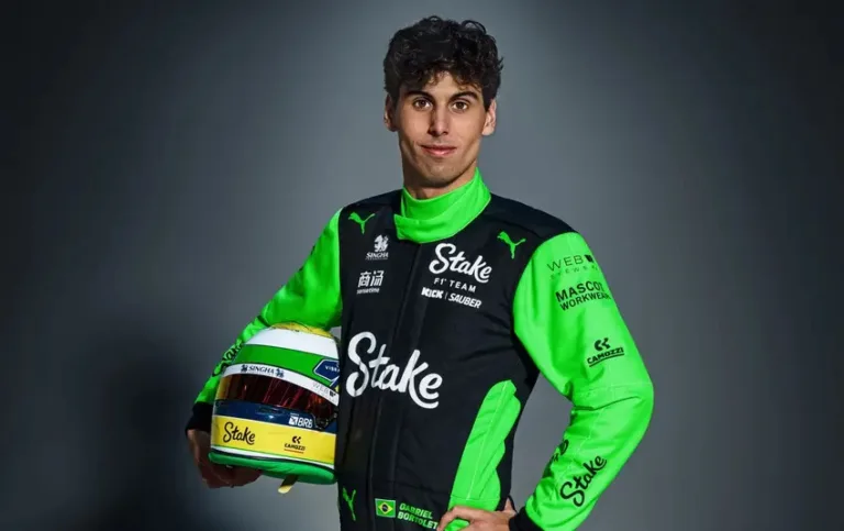 Gabriel Bortoleto projeta estreia pela Sauber na Fórmula 1