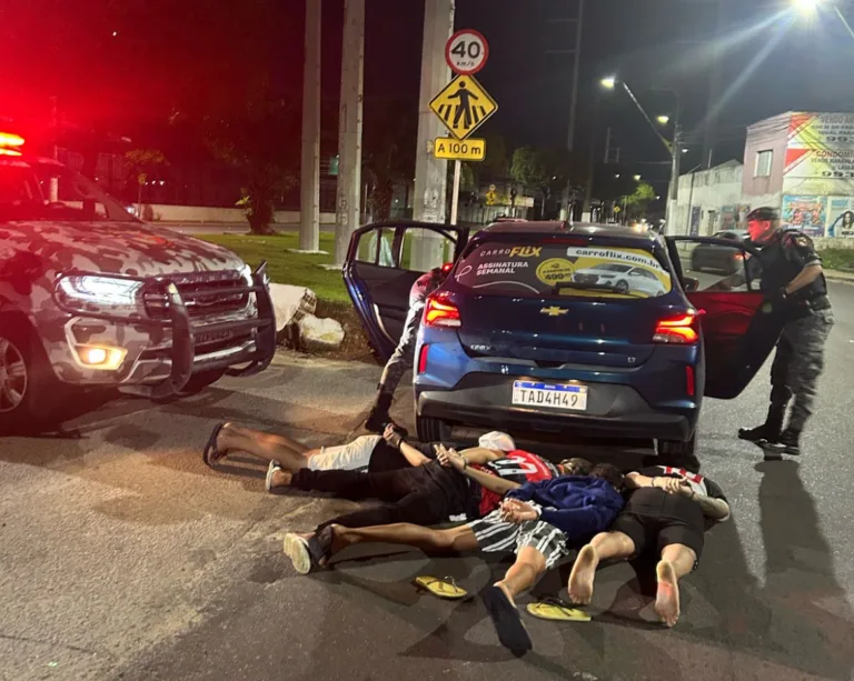 Motorista de app é sequestrado e ameaçado com terçado por adolescentes em Manaus