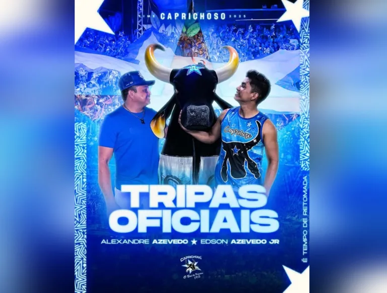 Boi Caprichoso anuncia Edson Jr como segundo tripa do bumbá