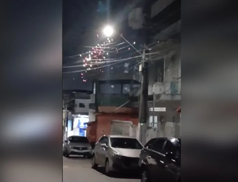 Queima de fogos seria por comemoração de membro do CV.