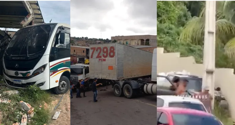 LADEIRA DA MORTE: terceiro acidente em menos de uma semana na mesma ladeira na zona Leste de Manaus