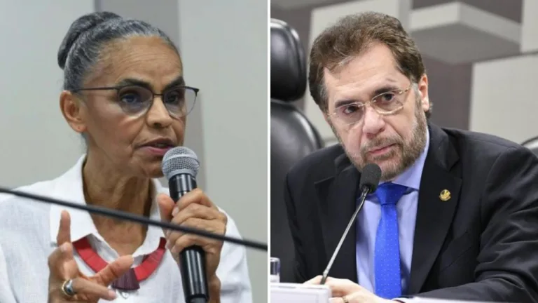 Marina Silva se manifesta após fala de Plínio Valério sobre enforcá-la: "Incita a violência contra a mulher"