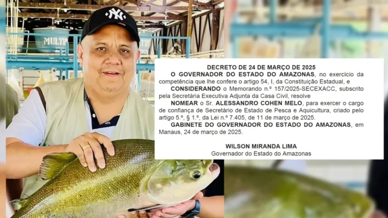 Alessandro Cohen é nomeado secretário de Estado de Pesca e Aquicultura