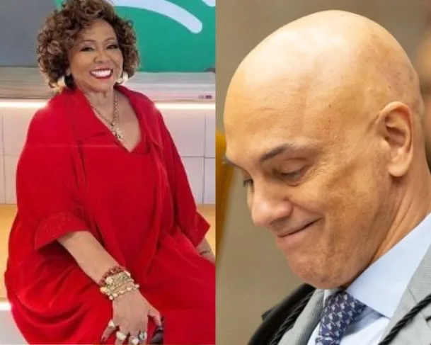 Alcione se declarou para ministro em show
