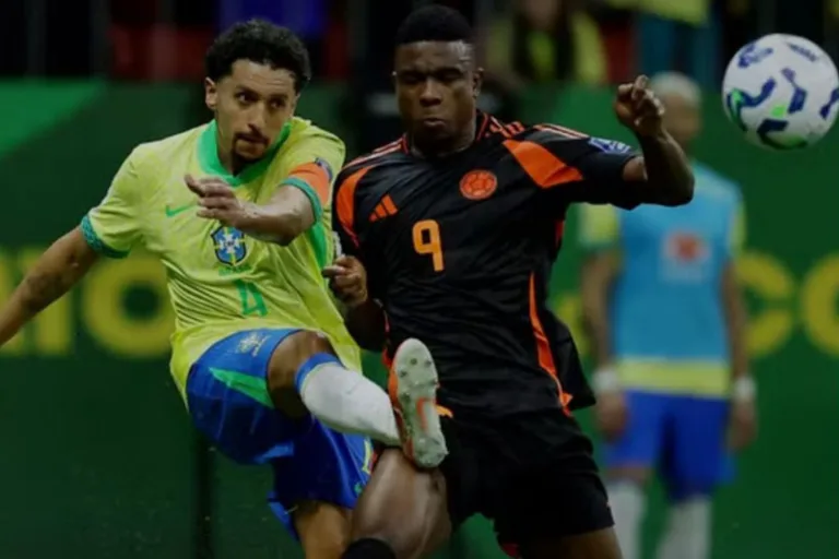 Eliminatórias para Copa do Mundo 2026: Brasil vence a Colômbia por 2 a 1 nos acréscimos