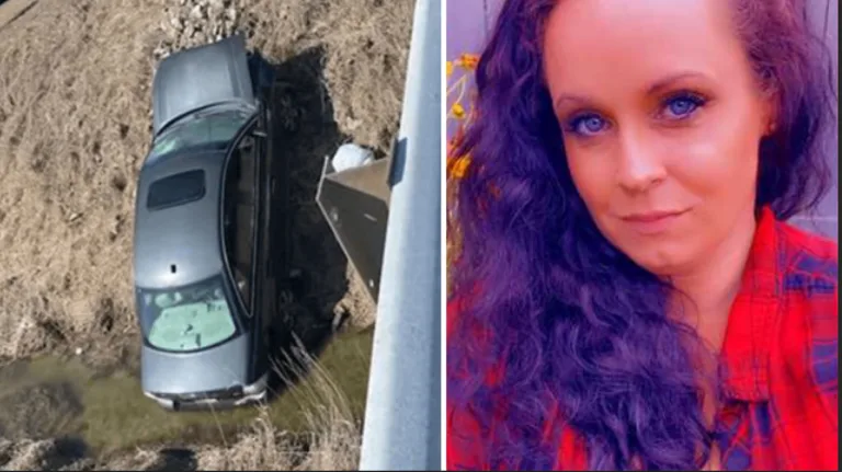 EUA: Mulher sofre acidente de carro, e sobrevive após passar 6 dias nas filmagens