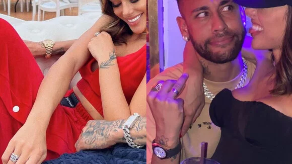Após polêmica de traição, Neymar e Bruna Biancardi trocam alianças