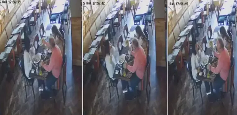 Casal coloca vidro na comida para aplicar golpe e fugir da conta em restaurante
