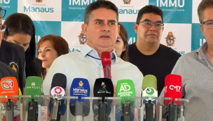 VÍDEO: David Almeida fala sobre renovação da frota de ônibus em Manaus: "É um investimento de R$ 450 milhões"
