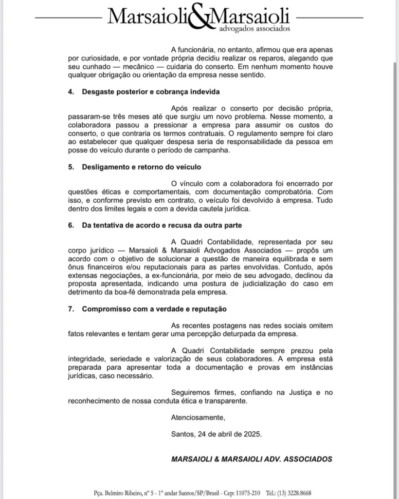 Nota - Empresa que fez sorteio de Jeep