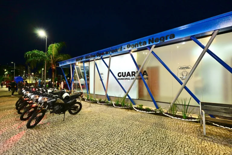 Primeira base da Guarda Municipal de Manaus é inaugurada na Ponta Negra
