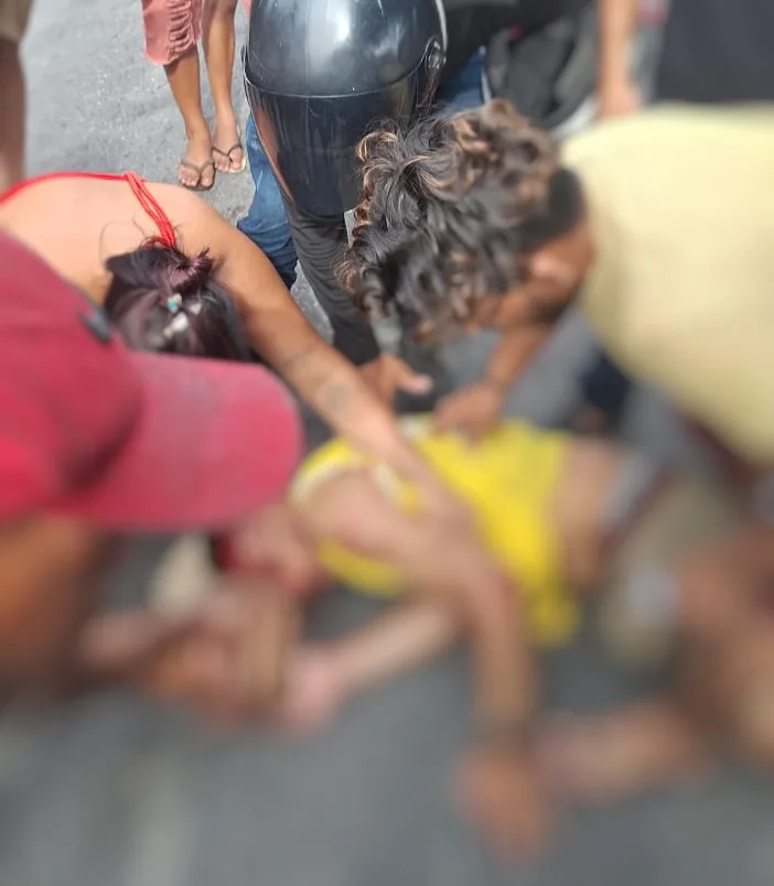 Homem é atropelado ao tentar atravessar a rua em Manaus