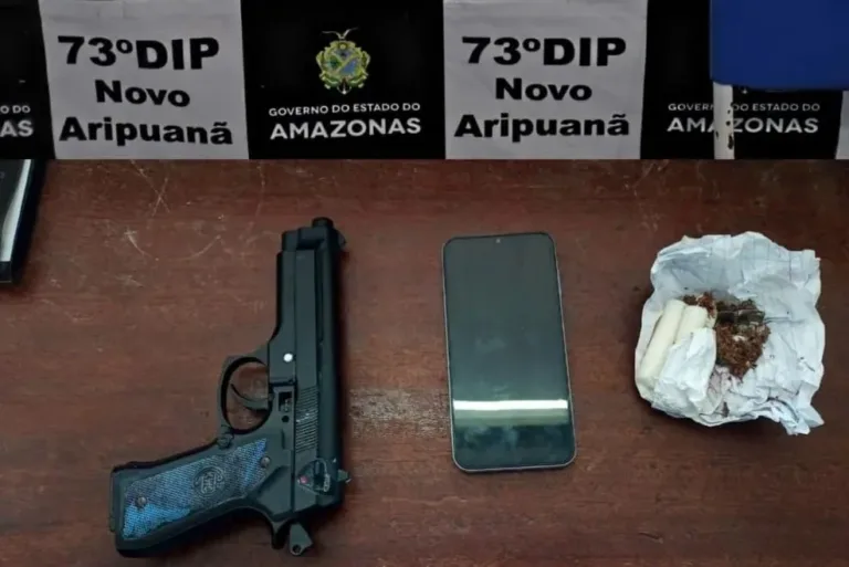 Suspeito é preso após roubar celular de adolescente de 17 anos no Amazonas