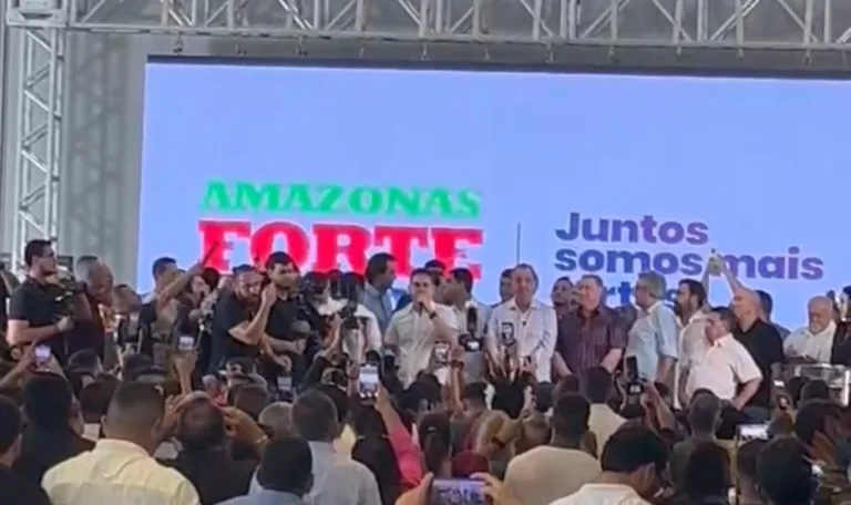 “Dois dos mais influentes senadores da república”, diz David Almeida sobre Omar Aziz e Eduardo Braga