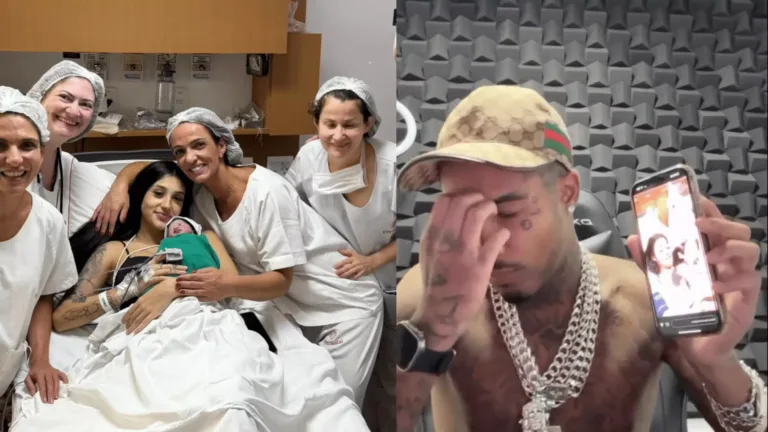 Gato Preto não vai ao parto de filha com Bia Miranda: “Acordei tarde”