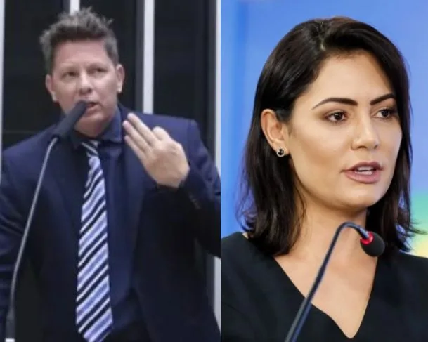 Michelle Bolsonaro cobra posicionamento de Mário Frias