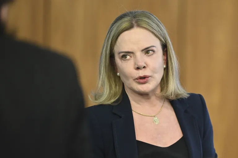 “Cúmplices”, dispara Gleisi Hoffmann após Tarcísio culpar Lula por taxas de Trump