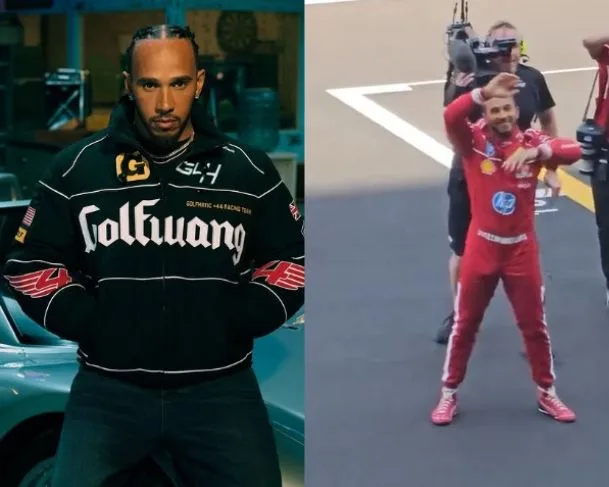 Lewis Hamilton viraliza na web