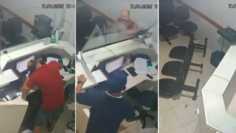 Homem invade hospital, assedia recepcionista e agride médicos em MT