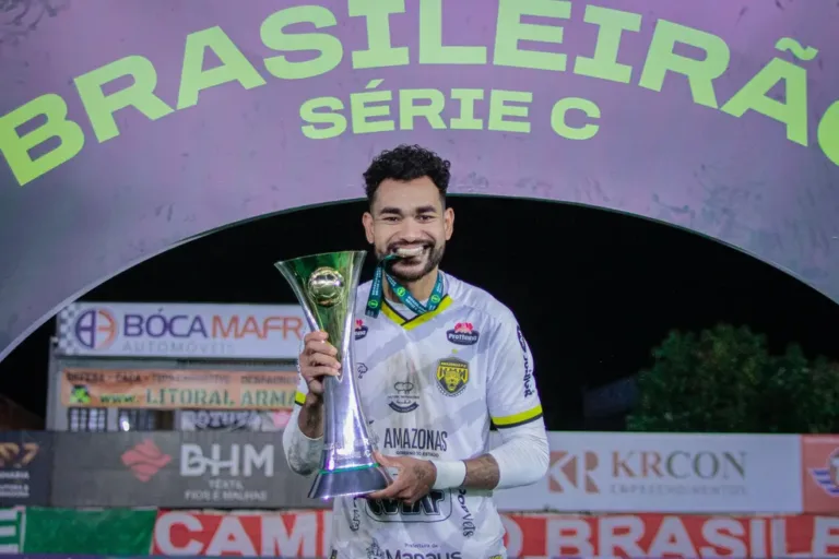 Jackson, campeão da Série C, encaminha retorno ao Amazonas para disputa da Série B
