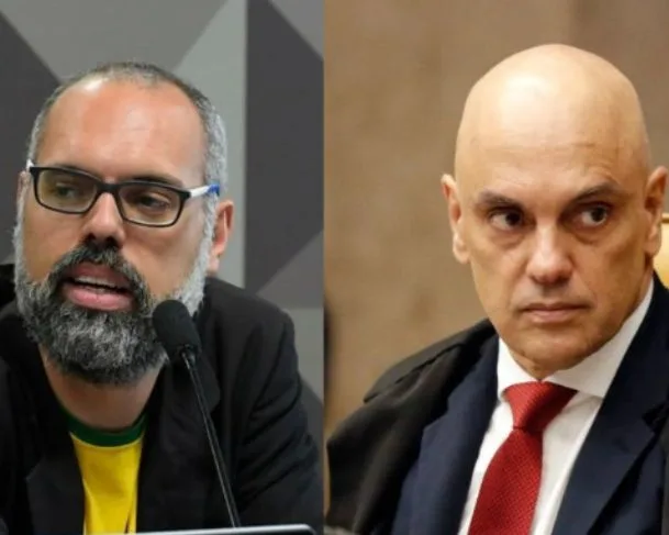 Allan dos Santos é multado por Moraes