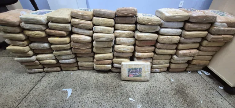 Operação Sudário: Dupla é presa com cerca de 138 kg de maconha que seriam distribuídos em Manaus