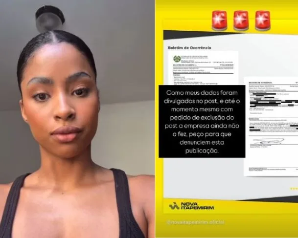 Modelo foi assediada em ônibus