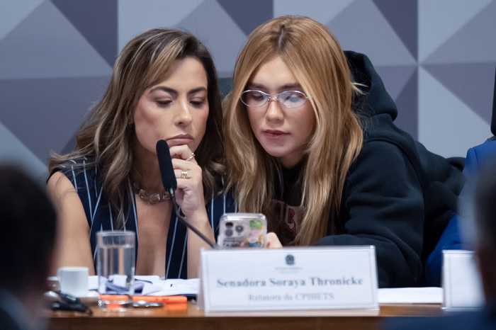 Soraya Thronicke deixa de seguir Virgínia no Instagram, após suposto "deboche" da CPI das Bets com música do tigrinho