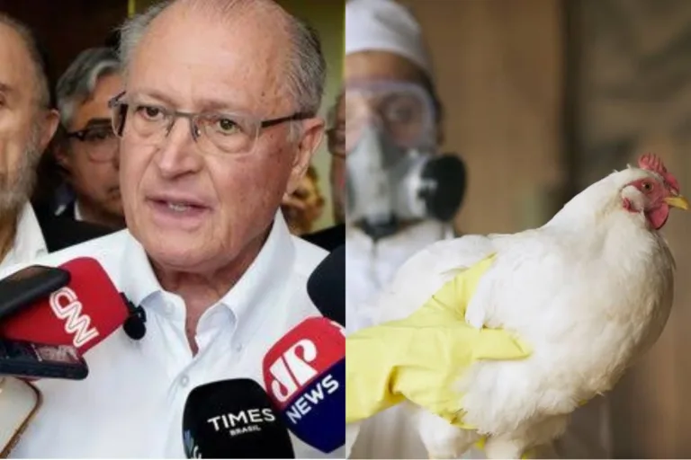 Gripe aviária no Brasil está sob controle, afirma Alckmin