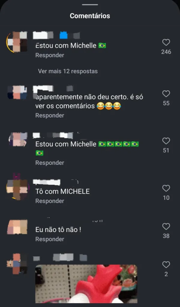 Campanha estou com Janja - Instagram