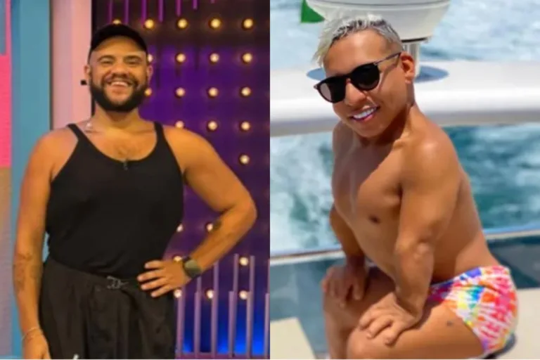 Em visita a Manaus, Gominho e Tokinho são vistos no Tinder: "Procuro gente legal pra tr@ns@r"