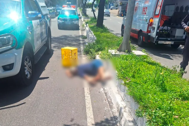 Trânsito: acidente mata idoso na zona Sul de Manaus