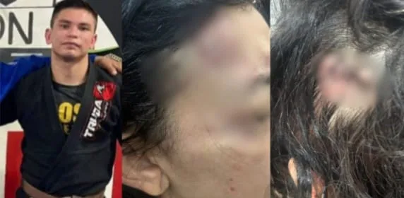 Lutador de Jiu-Jitsu é acusado de espancar a namorada, em Manaus